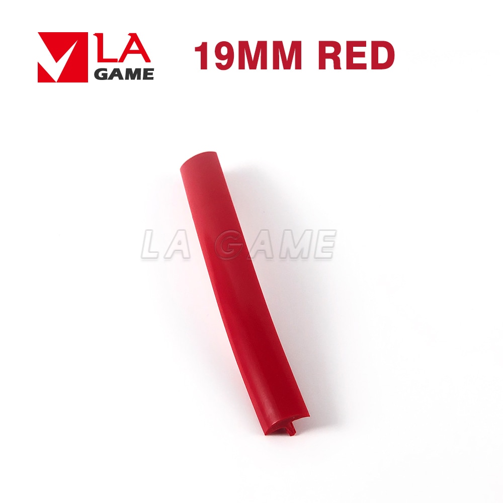 32.8ft/10M Lengte 16Mm/19Mm Breedte Plastic T-Moulding T Moulding Voor Arcade Machine kast Mame Jamma Project Arcade: 19mm red 10m