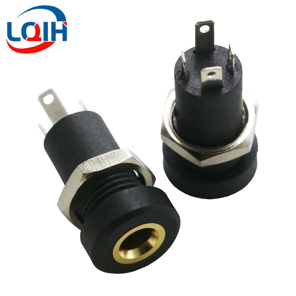 3.5MM gniazdo słuchawkowe audio-wideo żeńskie dwukanałbyć winnym gniazdo stereofoniczny gniazdo Jacek stereofoniczny lutowane robić montażu na panelu PJ-320 PJ-327 PJ-391: BŁĘKITNA