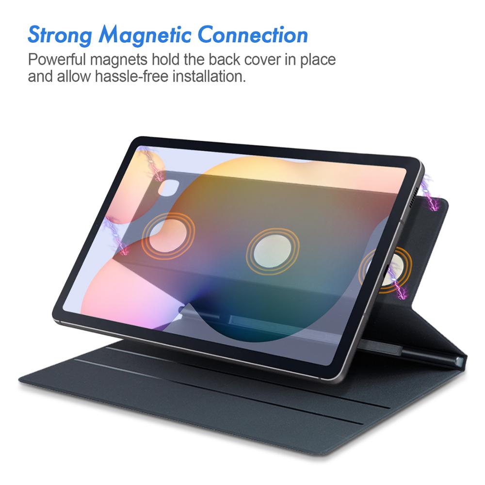 Kotelo samsung galaxy tab  s6 lite -kotelolle, kynäpidikkeellä galaxy tab  s6 lite 10.4 tuuman sm -p610 sm-p615 sm-p617 -kotelo