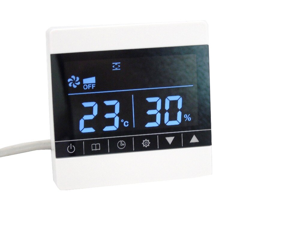 central heating controller ventilator fresh air system Temperature humidity sensor coil air conditioner controller thermostat