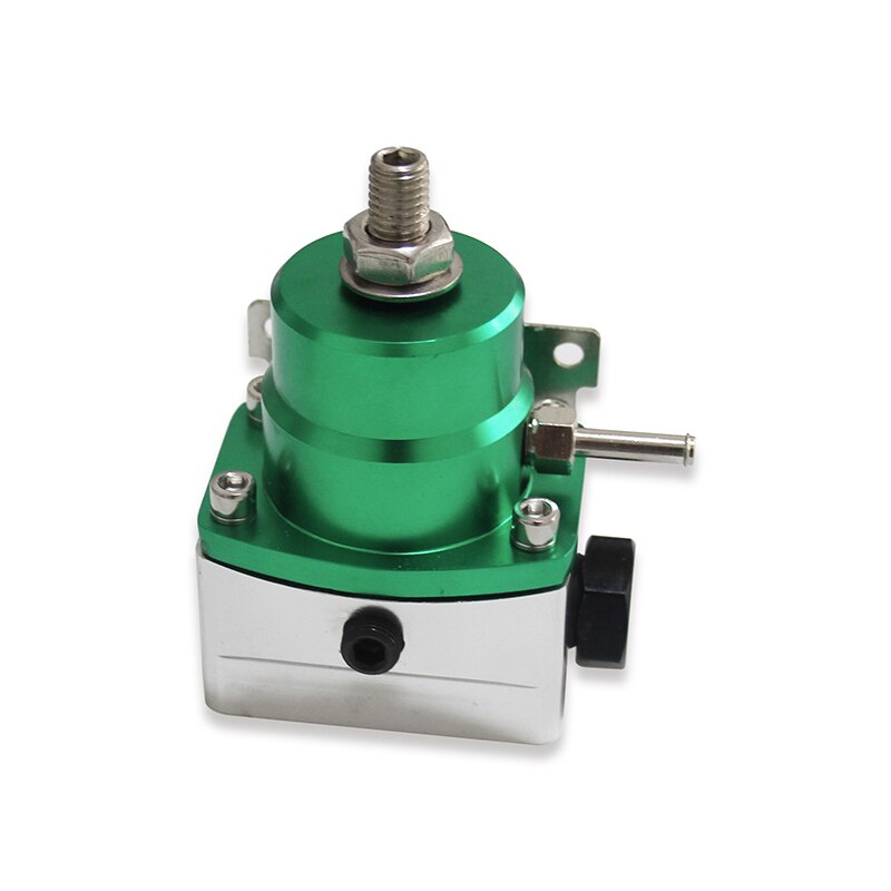 Universal Adjustable Fuel Pressure Regulator Oil 100psi Gauge AN 6 Fitting End AN6 Oil Hose Fitting EFI