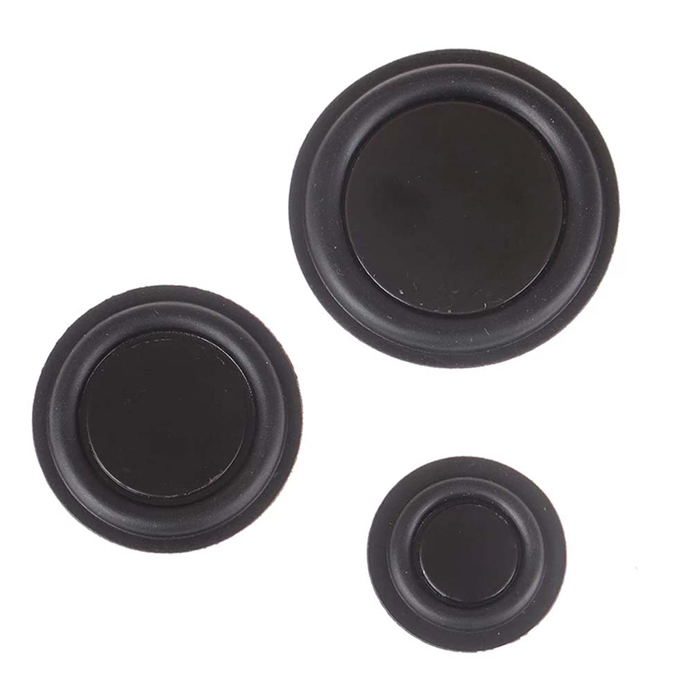 Subwoofer en caoutchouc avec membrane vibrante, haut-parleur, basses, religions passives, 30mm, 40mm, 45mm, 50mm, 52mm, 62mm, 2 pièces