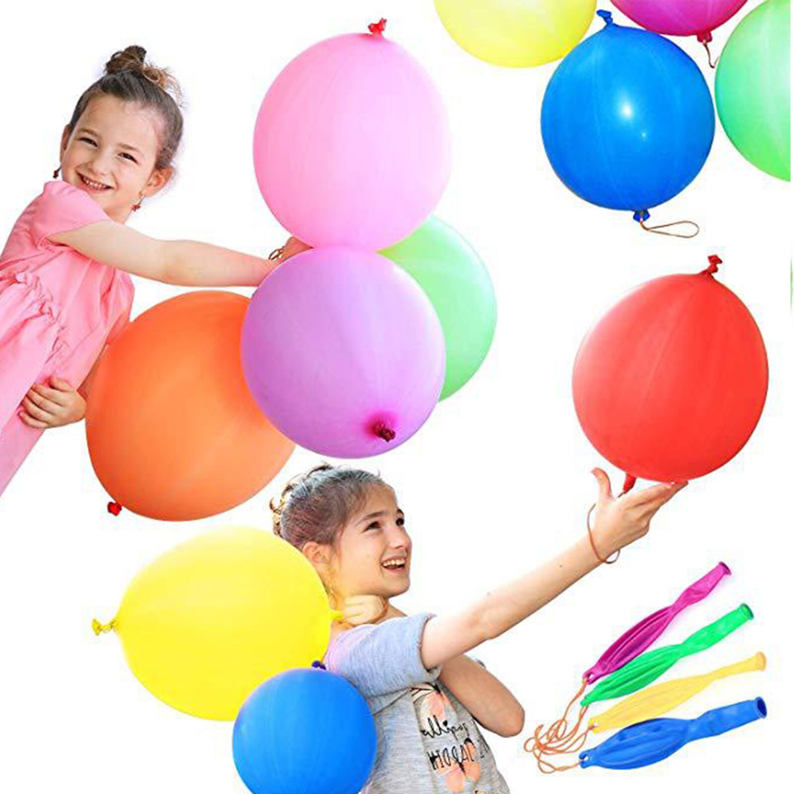 Opblaasbare Jelly Punch Ballonnen - 25 Cm - 3 Stuks Balloon Bal Traktatie Uitdeelcadeau Kinderfeestje