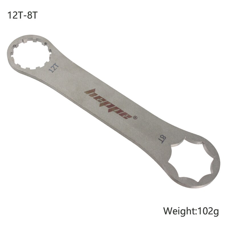 HEPPE Fahrrad Gabel Schulter Schlüssel Fahrrad Gabel Reparatur Werkzeug Gabel Kappe Schlüssel 8-12T/24/26/27/28/30/32mm für XCR XCT XCM ST RST: 12T-8T