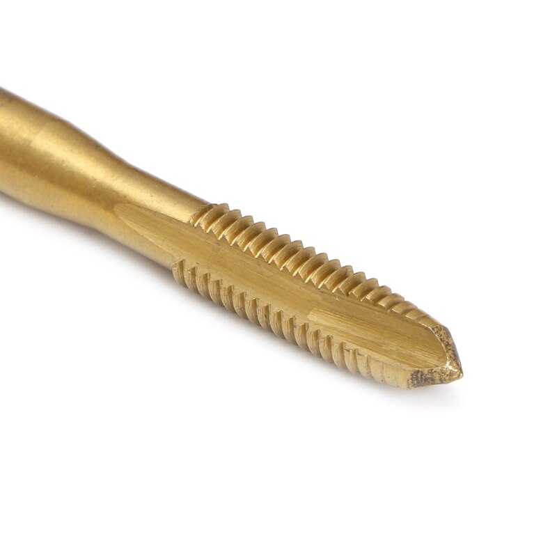 M2/M2.5/M3/M3.5/M4/M5/M6 Hss Metric Straight Fluit Draad Schroef Tap plug Tap