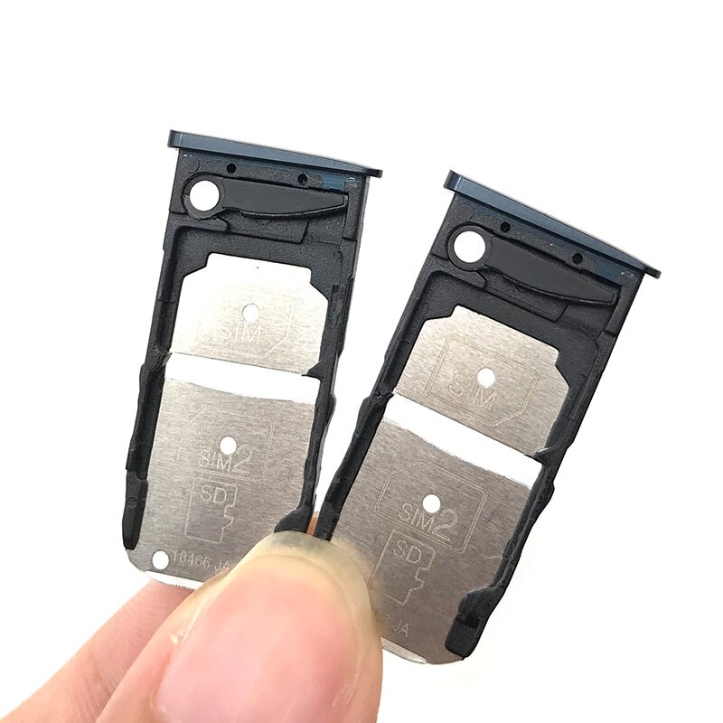 Voor Motorola Z3 Play Dual Sim Versie Sim Card Tray Slot Houder Adapter Accessoires Vervangende Onderdelen