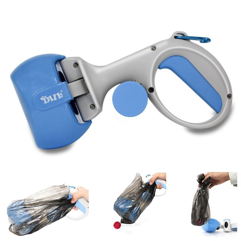 Pet Toilet Dog Cat Pit Scoop Portable Outdoor Garbage Picker Poop Bag Collection Convenient Dog Supplies Animal Cleaning Tool