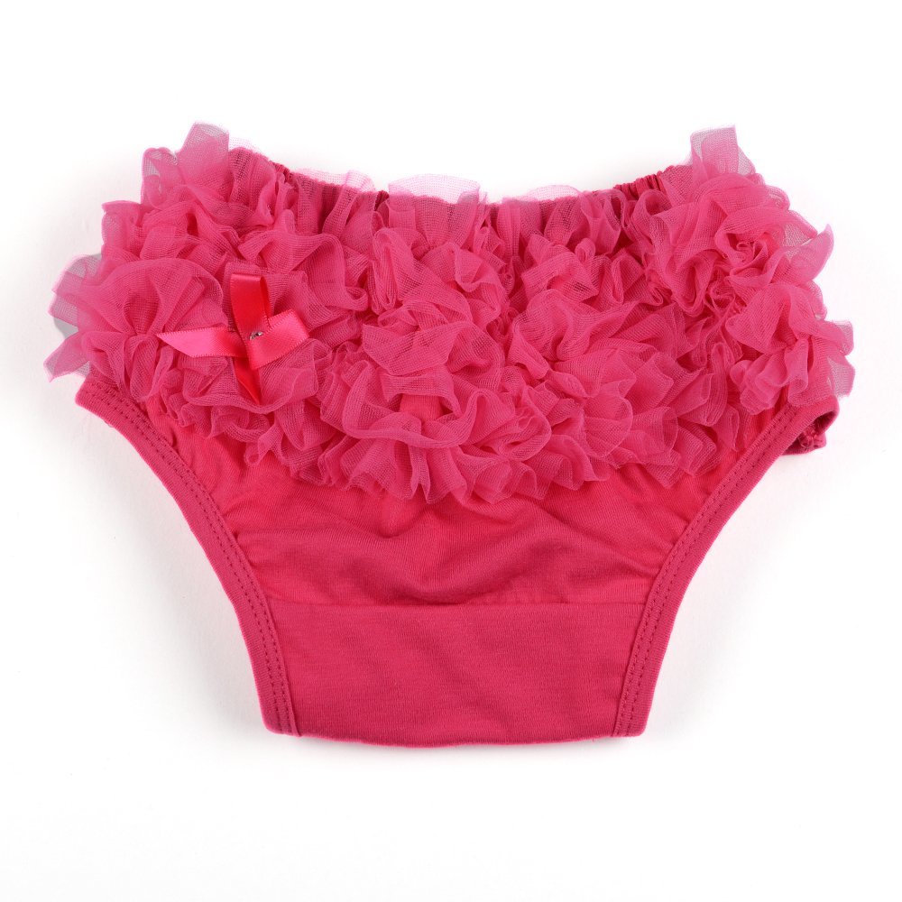 MACH Heißer Baby mädchen unterwäsche Rosa Baby Mädchen Unterhose Rüschen Höschen Pumphose Windel Abdeckung-S