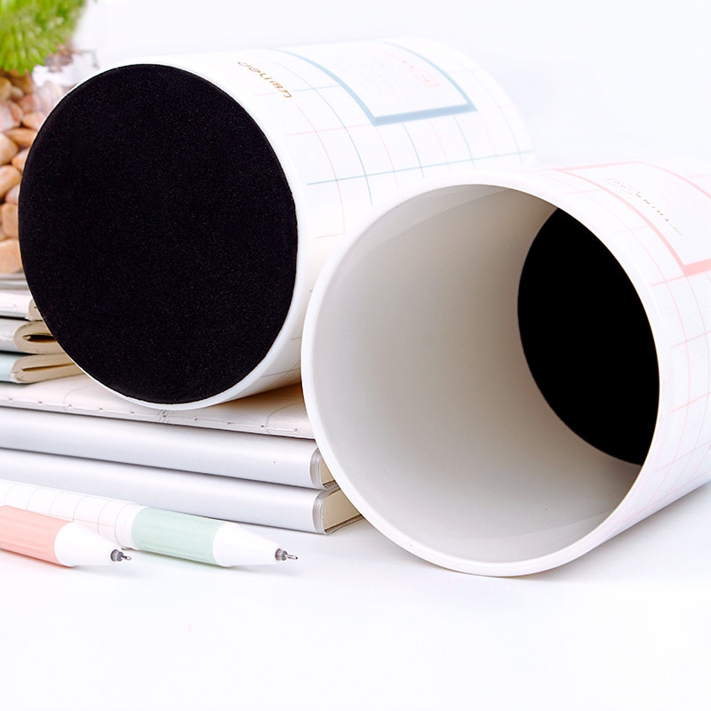 Deli rond romantique dentelle porte-stylo organisateur de bureau accessoires de bureau accessoires de bureau organisateur de bureau porte-crayons Kawaii