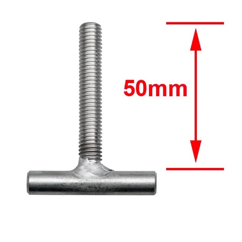 Tornillos de fijación Multiflexboard de acero inoxidable, 50mm, carril de bloqueo para T5 T6 Transporter Multivan