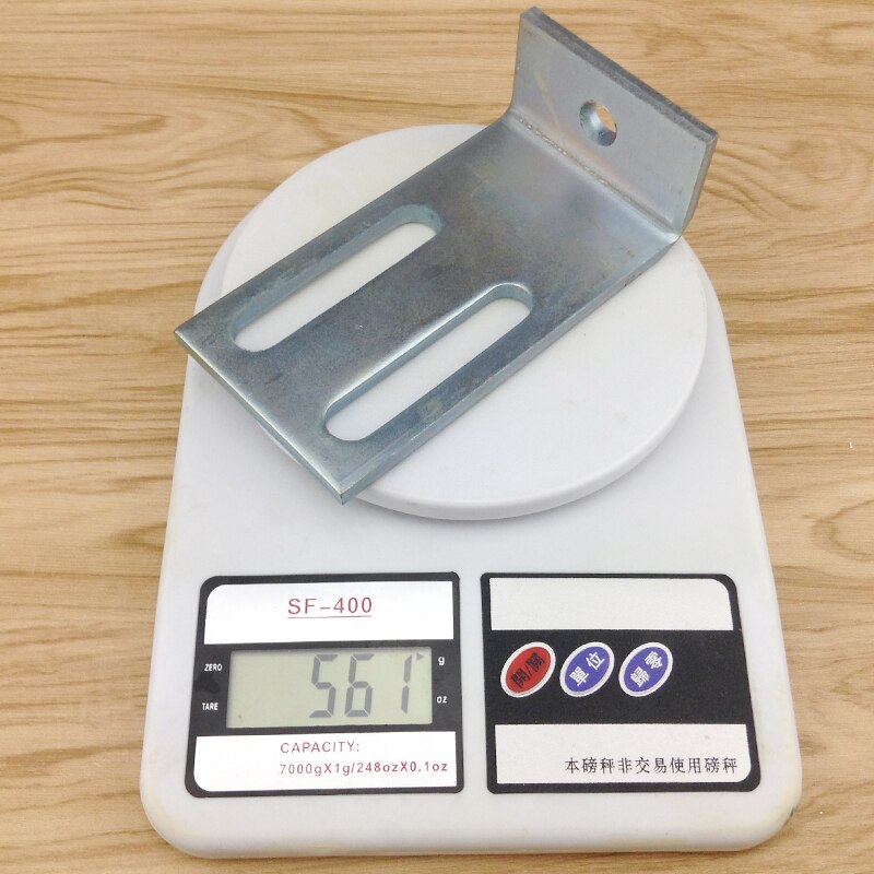 Curtain Wall Fixed Angle Iron Connector Column BeamTriangle Support Accessory 70x140 Thickened Galvanized L Shape Corner Bracket