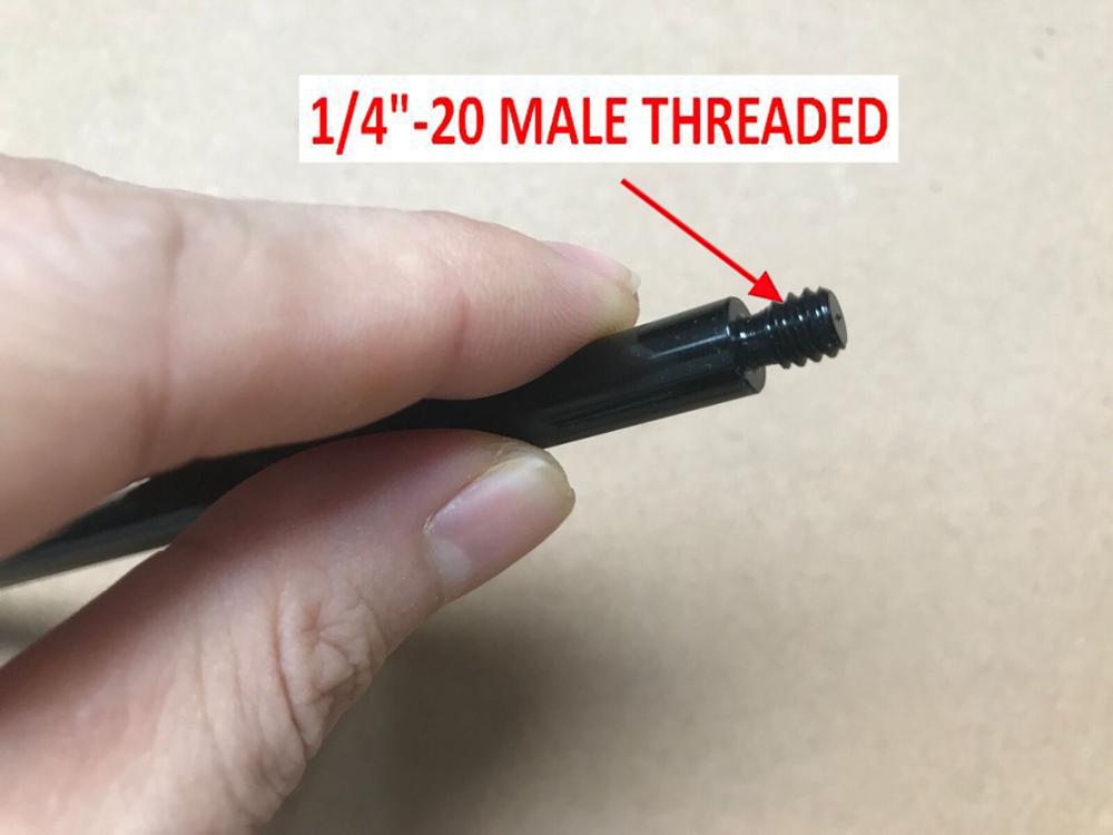 STATIV 6 &quot;METALL VERLÄNGERUNG Verlängerung ROHR 1/4&quot;-20 GEWINDE METALL HD KAMERA Adapter