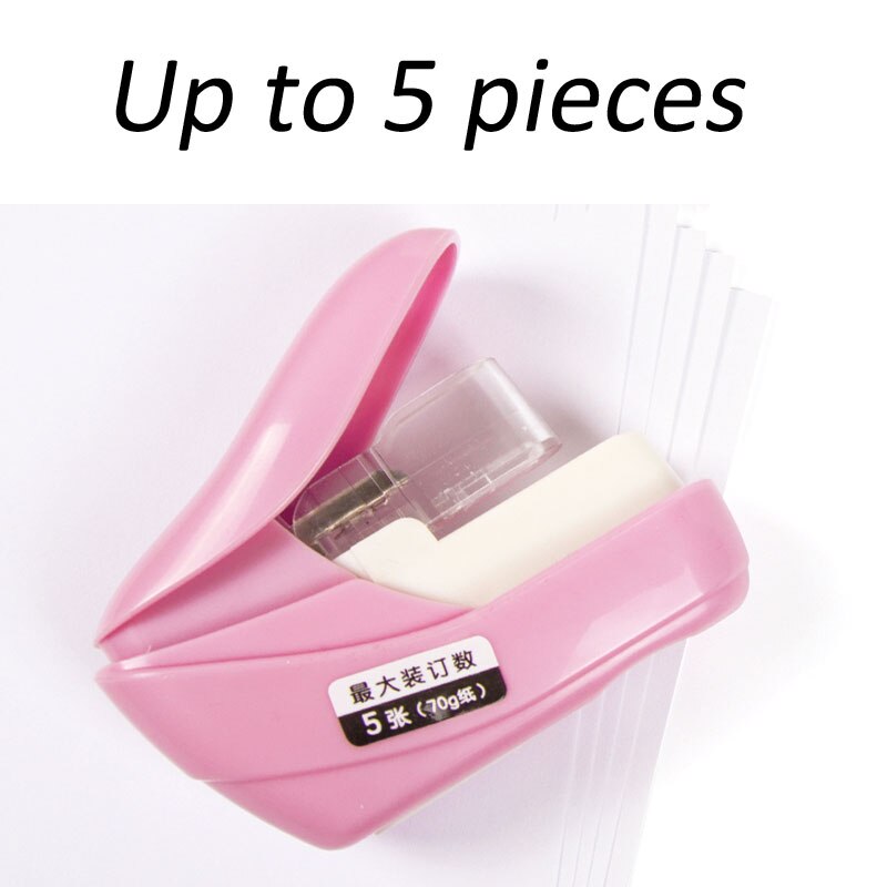 No Nails Stapler Machine Mini Cute Book No Staples required Stapleless Stapler Paper Stapling Stapler without Staple