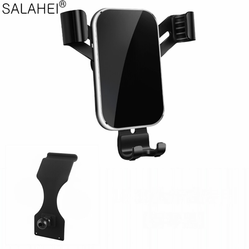 Mobile Phone Holder For Mercedes-Benz E Class W213 Air Vent Mount Bracket GPS Phone Holder Clip Stand in Car: black