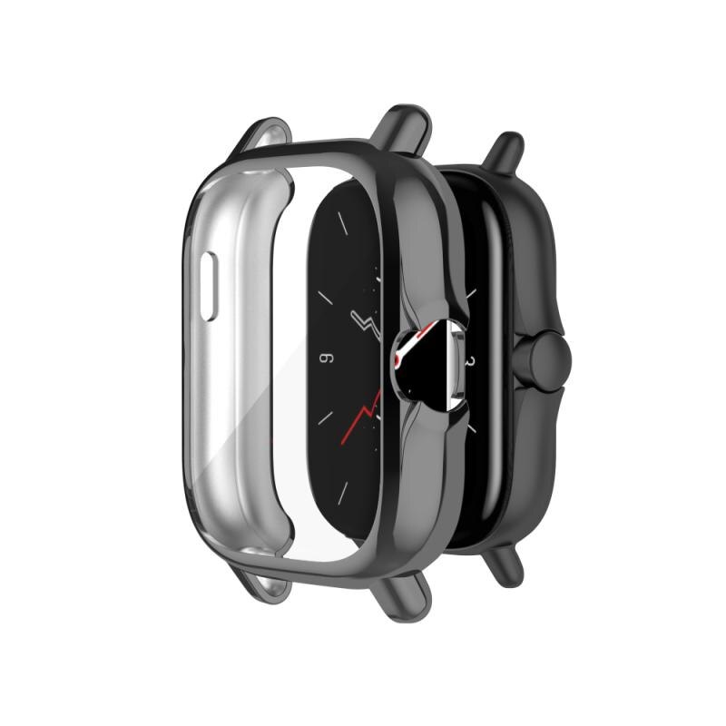 1Pc A1968 Galvaniseren Tpu All-Inclusive Anti Rubber Mouwen Voor Huami Amazfit Gts 2 Horloge Beschermende case Accessoires: 03