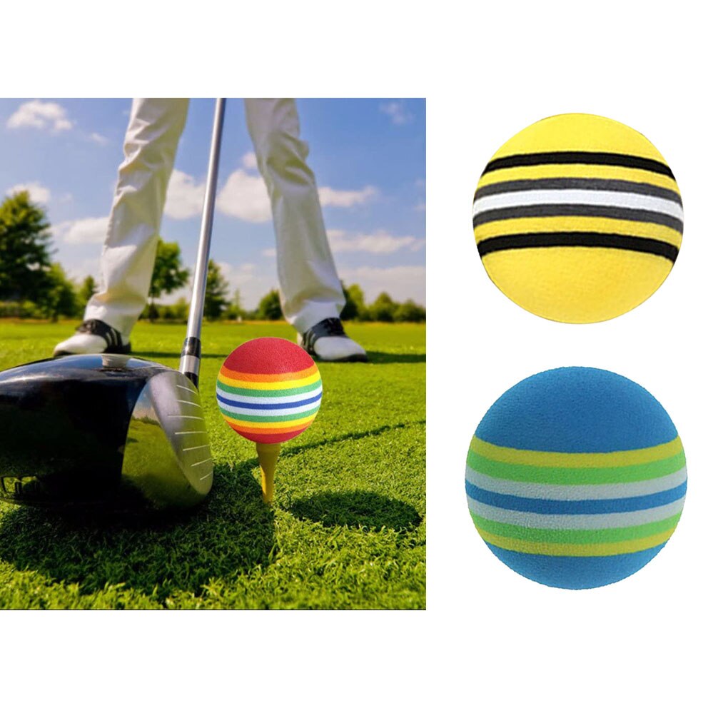 Soft And Safe Golf Training Balls Indoor Outdoor Practice Training Aids Training Golf Practice Balls