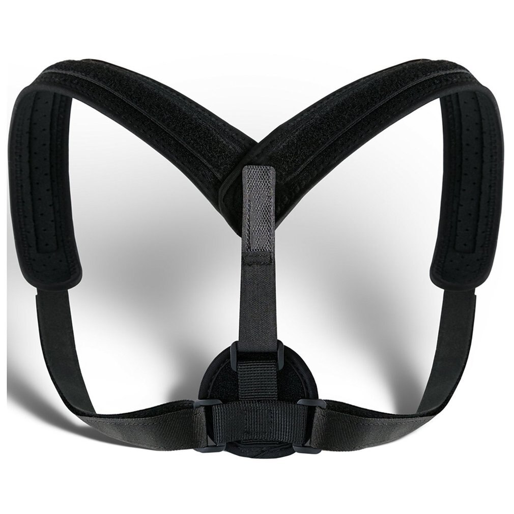 Unisex Houding Corrector Lumbale Onderrug Ondersteuning Schouder Brace Pijnbestrijding AU Terug Houding Corrector