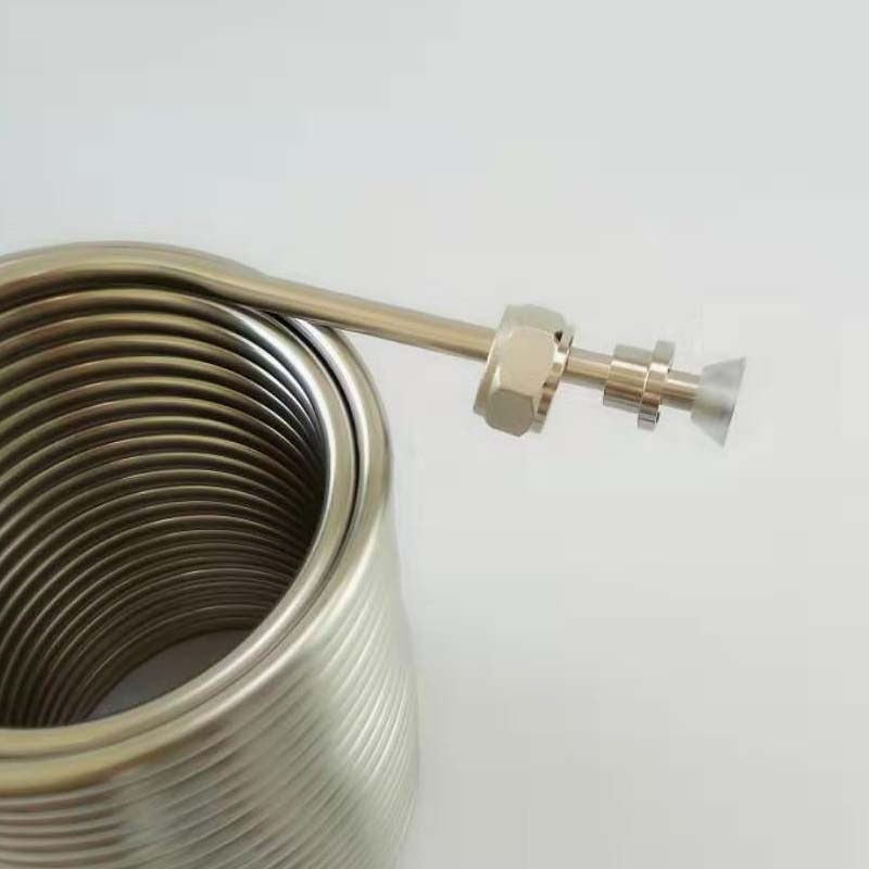 50&#39; Stainless Steel Coil ,Jockey box coil,For homebrew with 5/8G stainless steel connector(Only Coil, Not include box and tap)