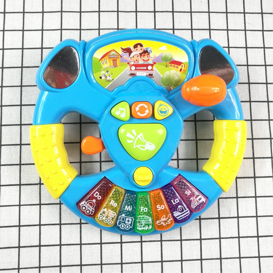 Legetøjsinstrumenter til børn baby rat musikalsk håndklokke udvikler pædagogisk legetøj børn  ds19