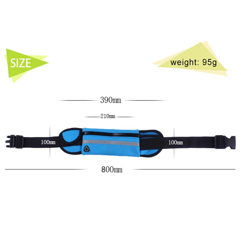 V mobil  m9 6.3 tommers vanntett utendørs sportsløp midjebelter veske telefonholder for v mobil mate 20 5.85 '' armbånd på hånden