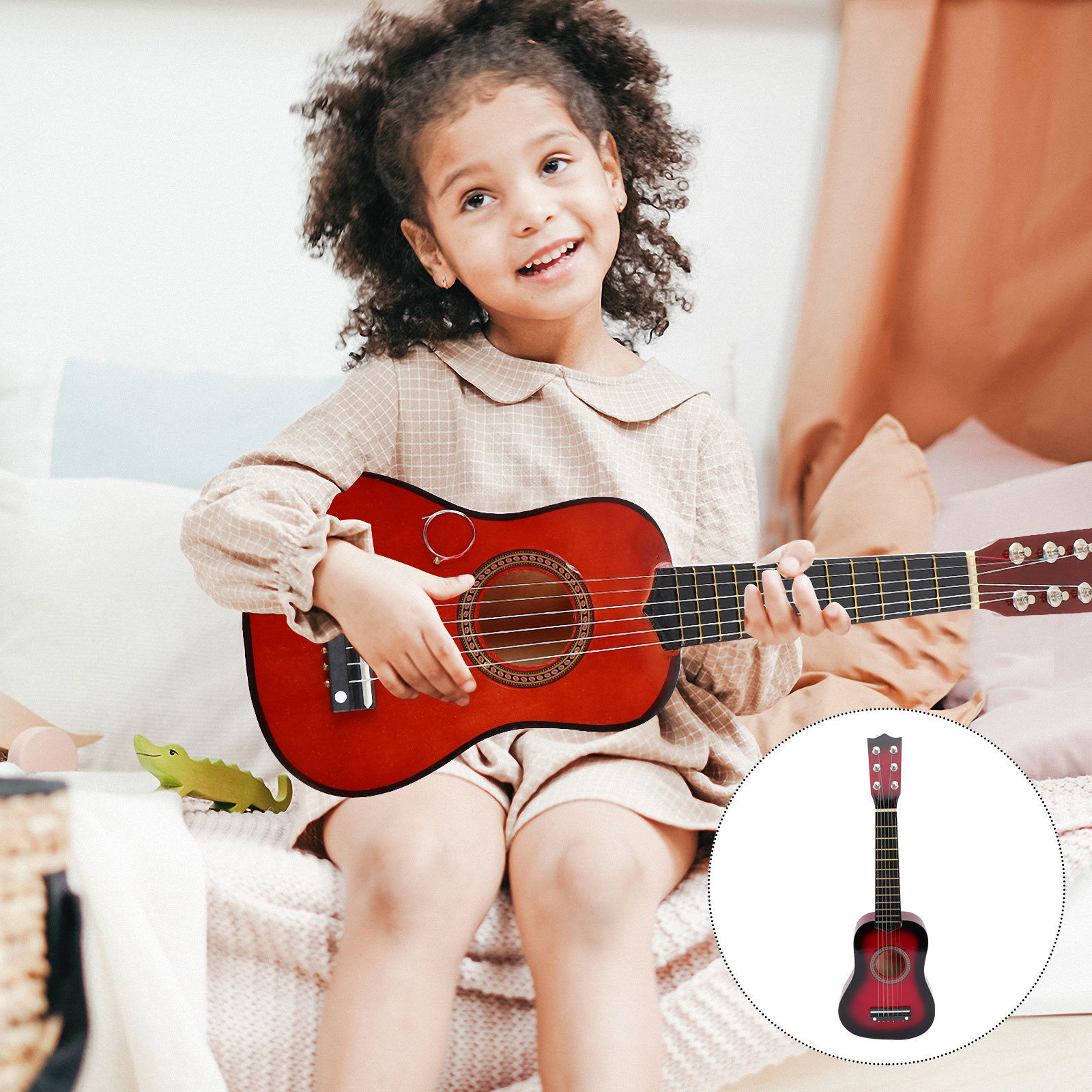 21- tum trä ukulele jul ukulele barn fyrsträngad liten gitarr färg ukulele gitarr resegitarr ukulele kit