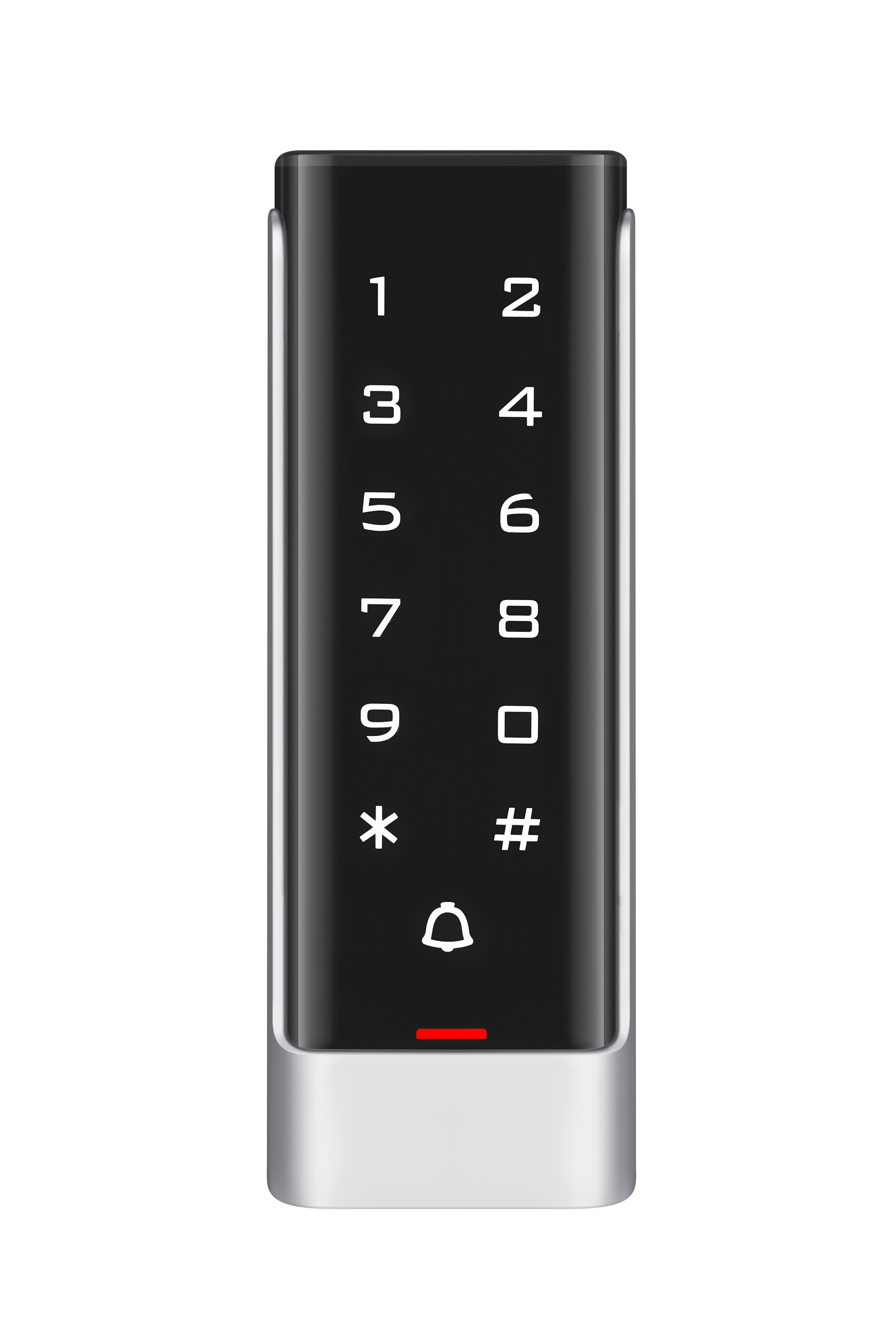 Ip65 waterdichte touchscreen 125 khz 13.56 mhz kaarten standalone toegangscontroller rfid-touchcontroller voor toegangscontrolesysteem