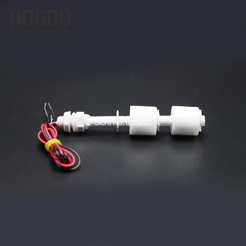 M10*100MM Dual Level Control PP Water Level Sensor Liquid Plastic Float Switch Tank 220V ZP10010-2 2A1