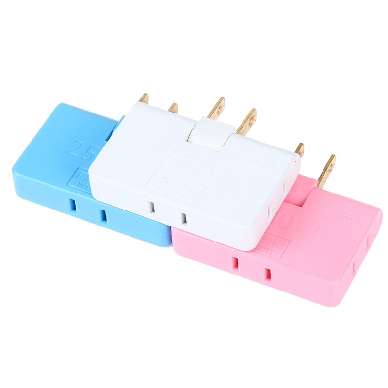 1PCS Rotatable Socket Converter 180 Degree Multi Plug Slim Wireless Outlet Adapter Extension Plug