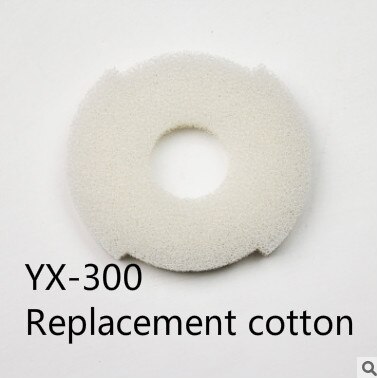 Filtre à eau d'aquarium, éponge pneumatique ronde, petit Aquarium, accessoire de filtre d'oxydation d'aquarium, Filtration biologique: YX300-cotton