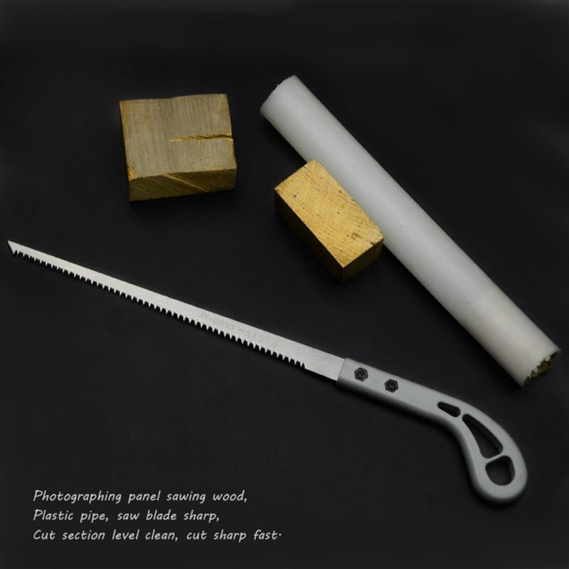 Heavy Duty Extra Long 9" Blade Hand Saw for Tree Pruning Wood Camping Carpenter Sawing Woodworking Tool