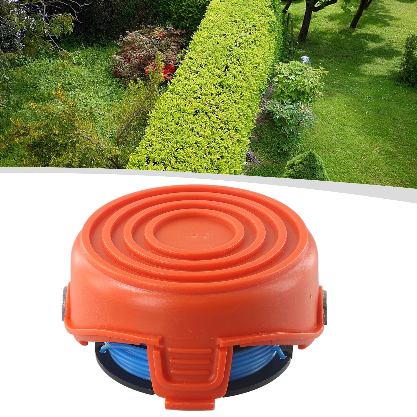 Ersatzspulen für Rasentrimmer A6442-XJ für Black & Decker Rasentrimmer-Kappenspule und Schnur für GL650 GL660 GL670 GL315 GL655 GL656
