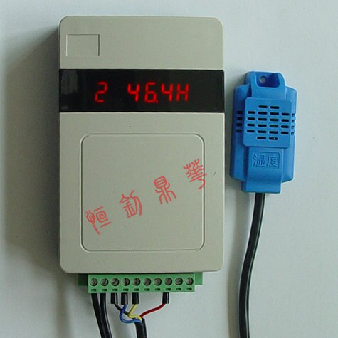 Temperature and Humidity Sensor Transmitter LED Display SHT DS18B20 RS485 Modbus