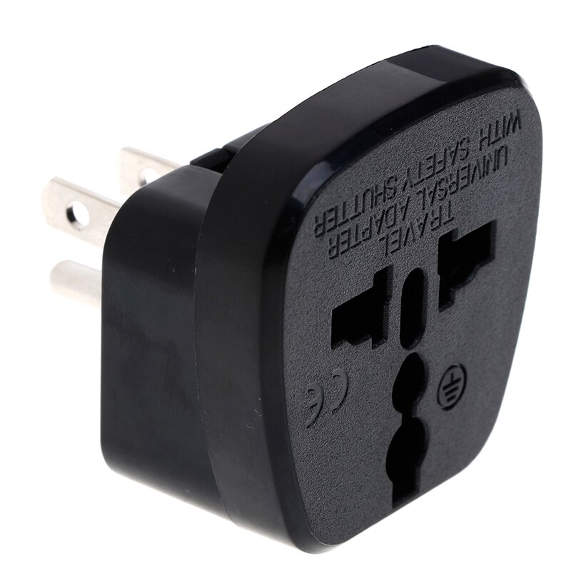 Universal EU UK AU to US USA Canada AC travel power plug adapter converter