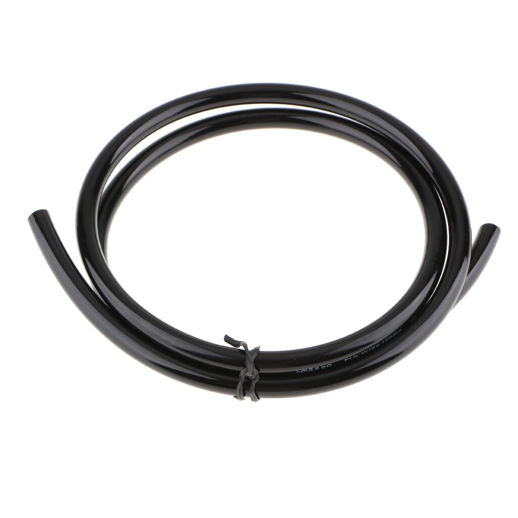 Universal 1M 5mm ID 8mm OD Petrol Fuel Line Hose Gas Oil Pipe Tube For Bike