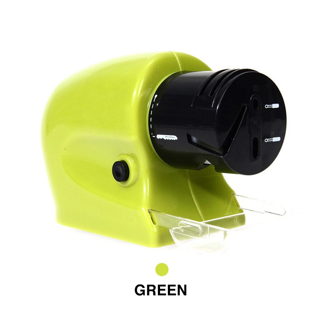 Sharp Electric Knife Sharpener Sharp Motorized Knife Sharpener Rotating High-Speed Sharpening Stone Household Tool: Default Title