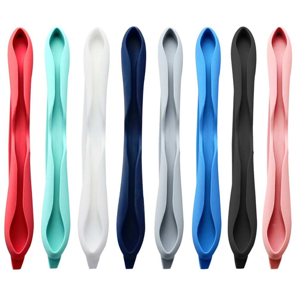 Funda de silicona para Apple Pencil 1 y 2 ª Generación, funda para IPad, portalápices con correa, funda para tableta, lápiz táctil