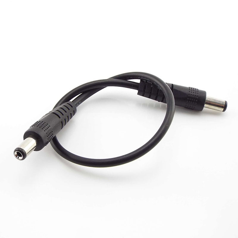 5,5 x 2,1 mm DC 12 V 3 A Stecker auf Stecker Netzteil DIY Kabel Verlängerungskabel CCTV-Kamera-Adapter-Anschluss Netzkabel 0,5 m 1 m 2 m: Armee Grün