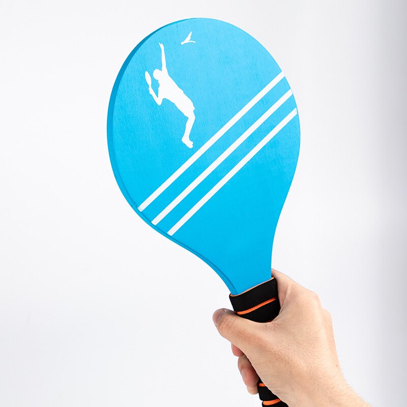 Strand Tennis Badminton Racket Paddle Set Met Ping... – Grandado