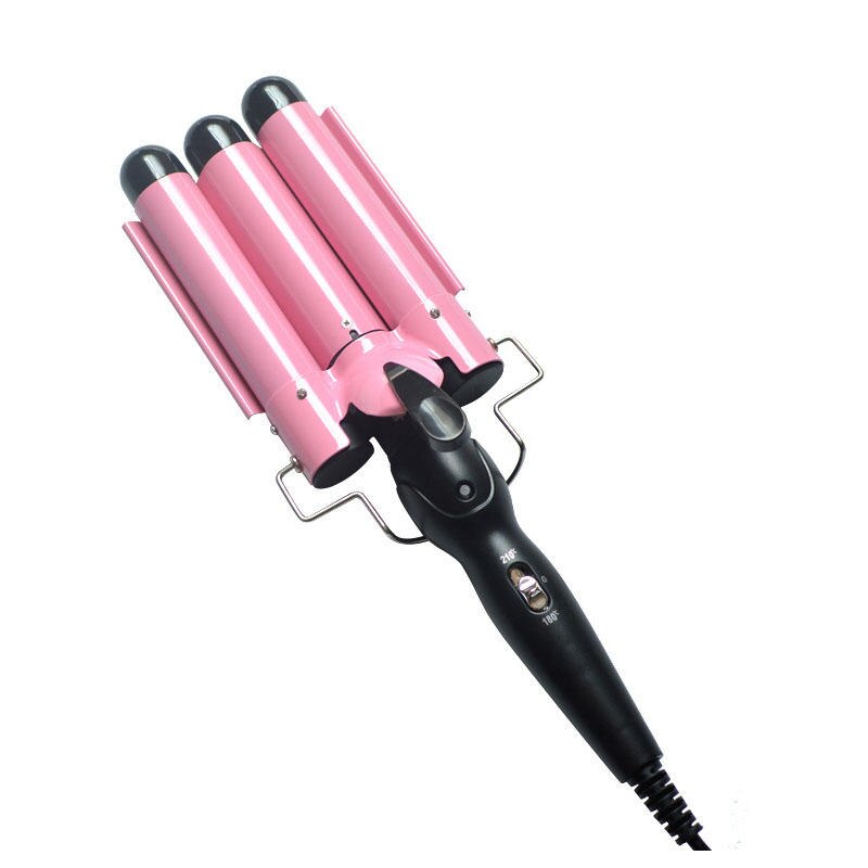Ceramic Triple 3 Barrel Hair Wave Waver Styling Tools Digital Salon Curling Iron Curler Wand Hair Styler