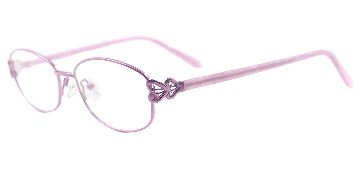 Gafas con montura pequeña de acero inoxidable para mujer, lentes graduadas multifocales con borde completo, a la