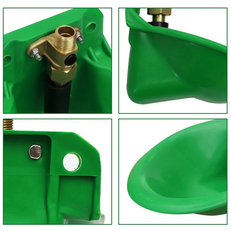 Automatic Durable Sheep Drinker Cup Catter Goat Drinking Bowl Horse Water Feeder Tool Farm Animal Cow Plastic Using