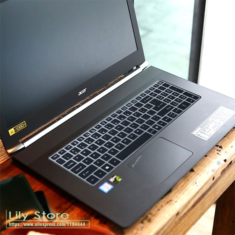 15 cal klawiatura obudowa ochronna skóry dla Acer Aspire 5830 5830T 5951G VN7-791G V3-572G/571G/551G/771G/731G 5951G 5950G V3-571: black