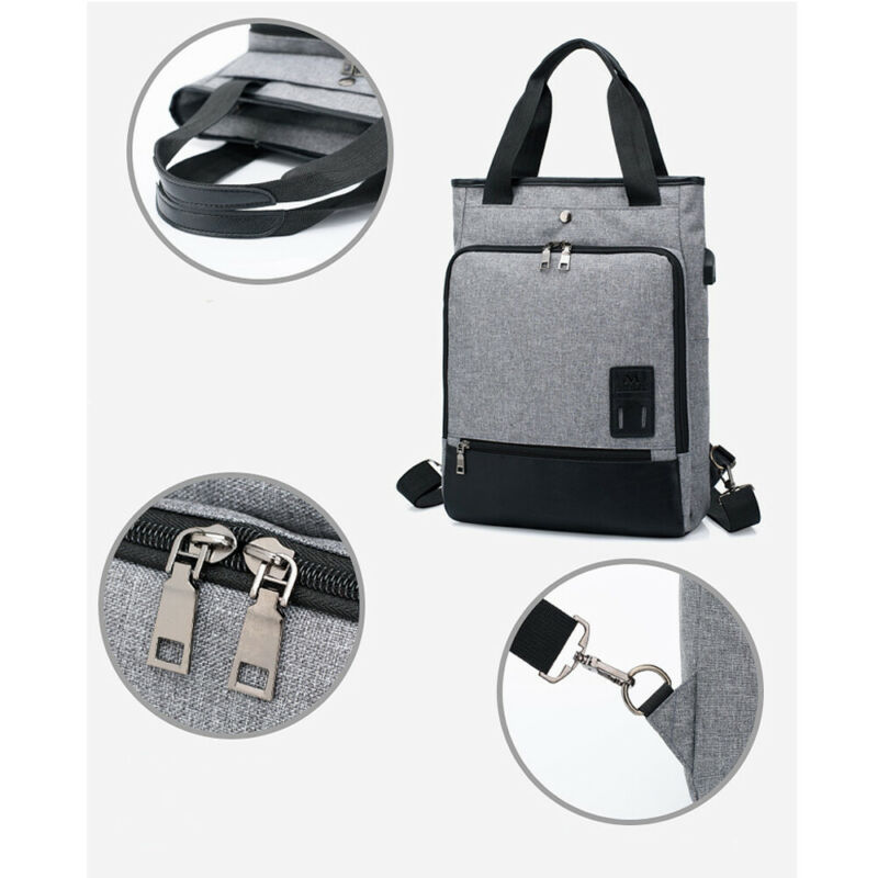 Nieuwste waterdichte laptoprugzak voor heren, business school, usb-oplaadbaar, casual, eenvoudige reistas, rugzakken