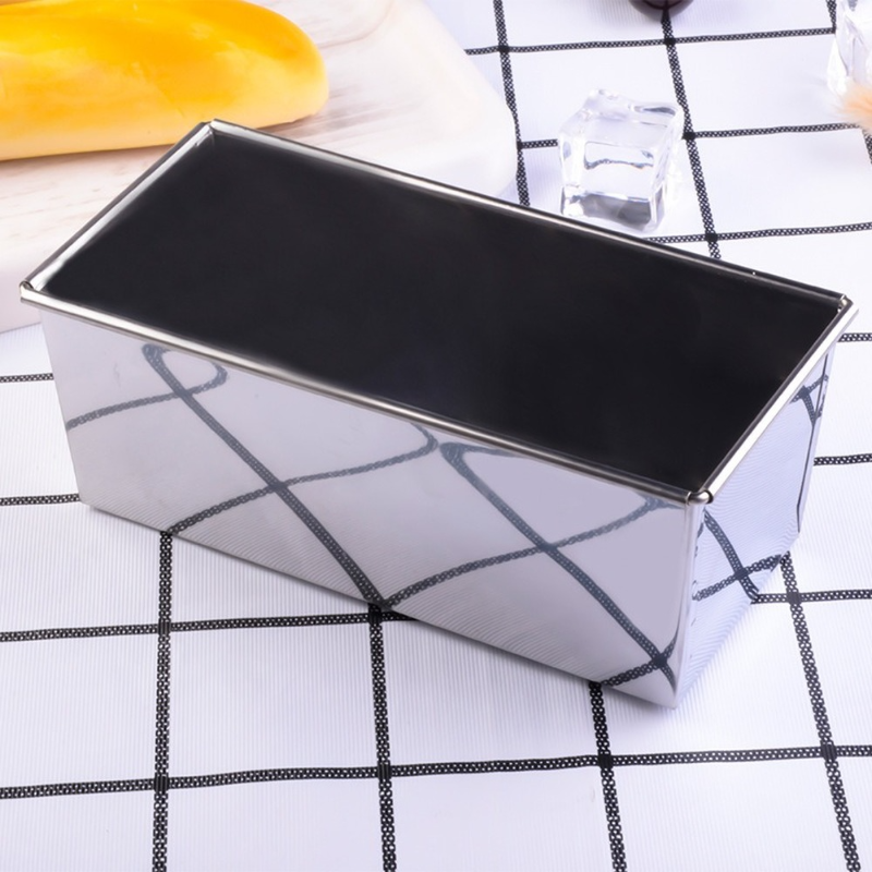 1pc pain Pan Rectangle pain grillé moule gâteau moule en acier au carbone pain pâtisserie cuisson ustensiles de cuisson bricolage antiadhésif Pan fournitures de cuisson