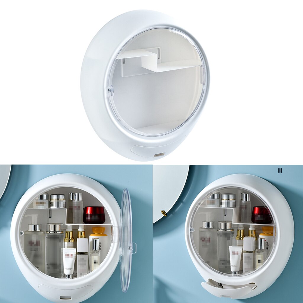 Wall Mount Makeup Storage Box Cabinets Organizer for Bathroom SAVE SPACE