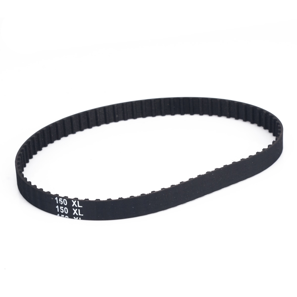 1 Piece Timing Belt XL 10mm Aging-Resistant 150XL037 Black Timing Belts 75 Teeth Cogged Rubber Geared Drive Belt