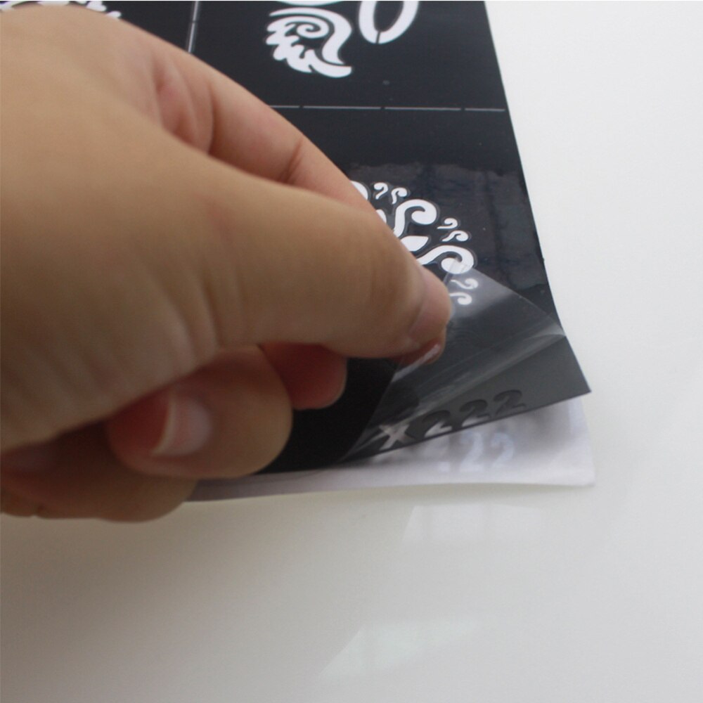 2 hojas de plantillas, suministros DIY de , plantillas de tatuajes, moldes de pintura para almacenar en casa