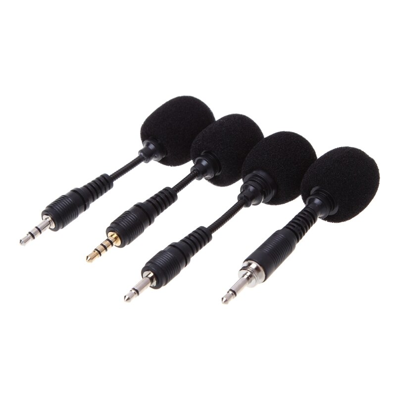 Mobiele telefoon mini 3.5mm interface flexibele microfoon stereo voor iphone android