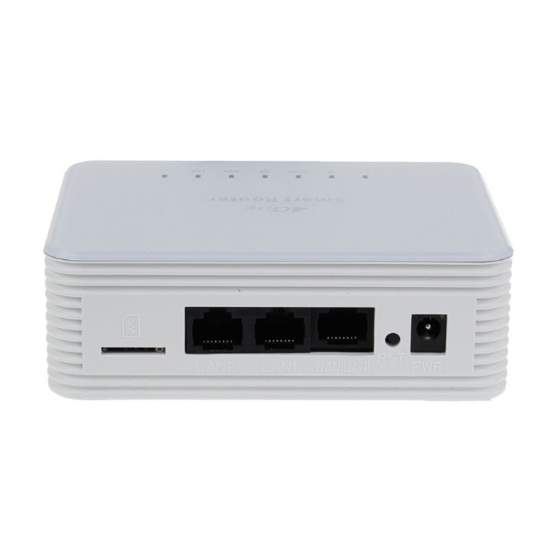Wireless CPE 4G Unlock 300M Wifi Router Portable Gateway FDD TDD LTE WCDMA GSM Global External Antennas SIM Card Slot