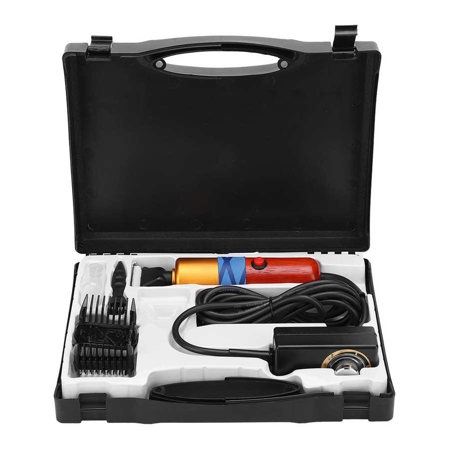 zwierzę domowe sierść psa trymer maszynka robić strzyżenia zwierząt Kot nóż maszyna golarka elektryczna nożycowa uchwyt z palisandru maszynka robić strzyżenia